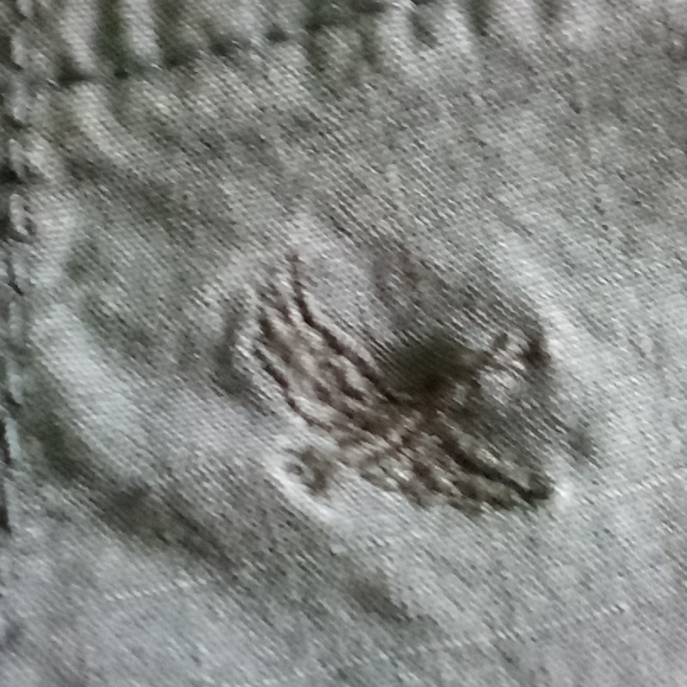 Eddie Bauer mini skirt 16 1/4" from waist to bottom of skirt specially dyed - Picture 4 of 4